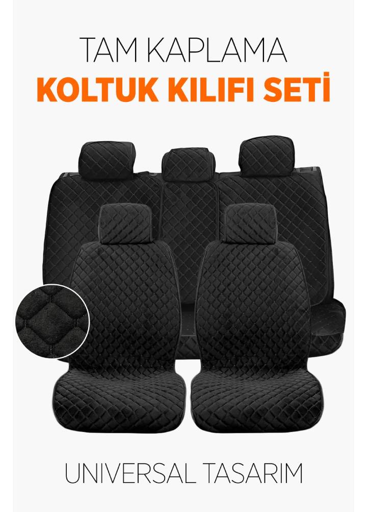 Oto Koltuk Kılıfı Ön Ve Arka Tam Koltuk Seti